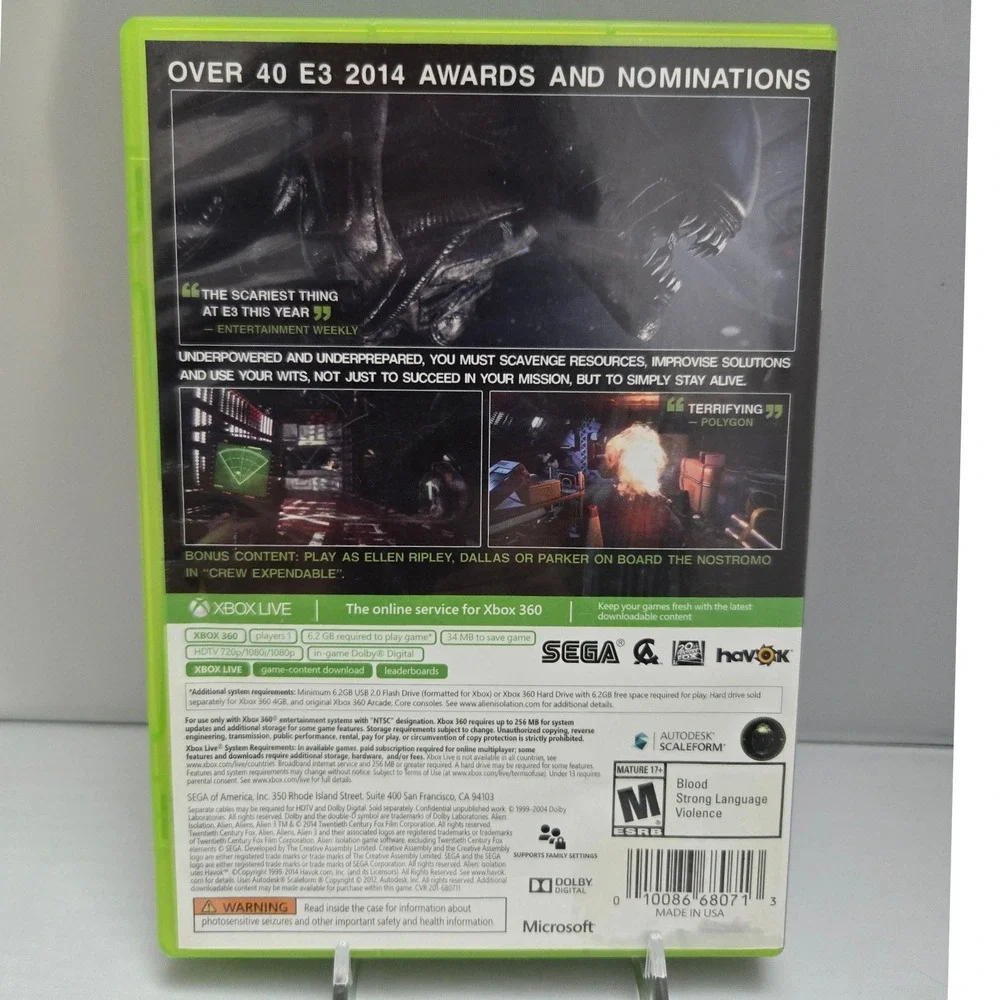 Xbox scavenge resources